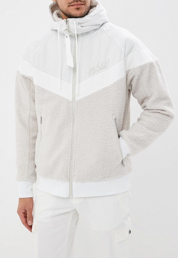 

Куртка утепленная Nike, M NSW NSW JKT WR SHERPA, Белый