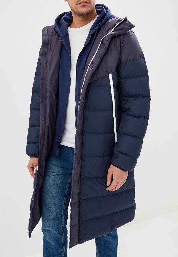 

Пуховик Nike, Sportswear Windrunner Men's Down Fill Parka, Синий