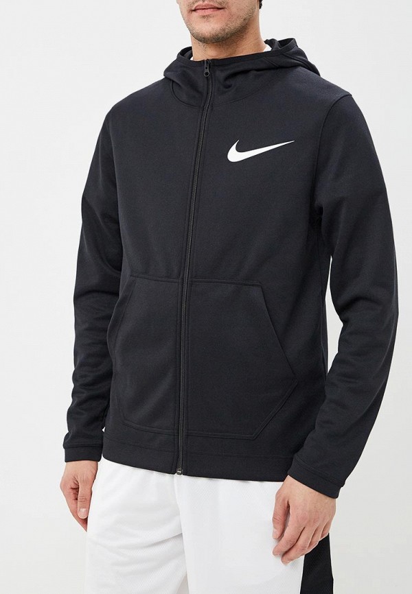 

Толстовка Nike, SPOTLIGHT MEN'S FULL-ZIP BASKETBALL HOODIE, Черный