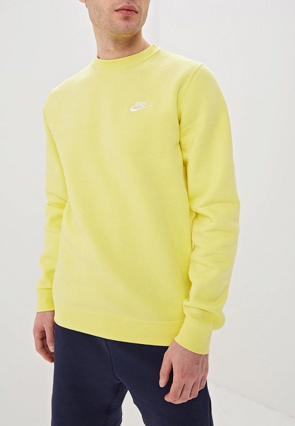 

Свитшот Nike, MEN'S SPORTSWEAR CREW, Желтый