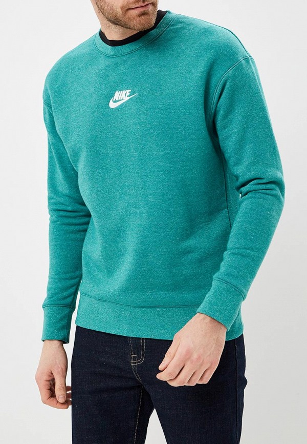

Свитшот Nike, SPORTSWEAR HERITAGE MEN'S CREW, Зеленый