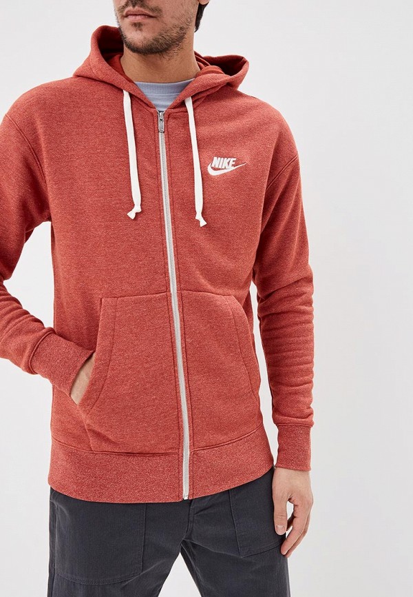 

Толстовка Nike, SPORTSWEAR HERITAGE MEN'S FULL-ZIP HOODIE, Коричневый