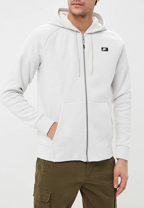 

Толстовка Nike, SPORTSWEAR OPTIC FLEECE MEN'S HOODIE, Белый