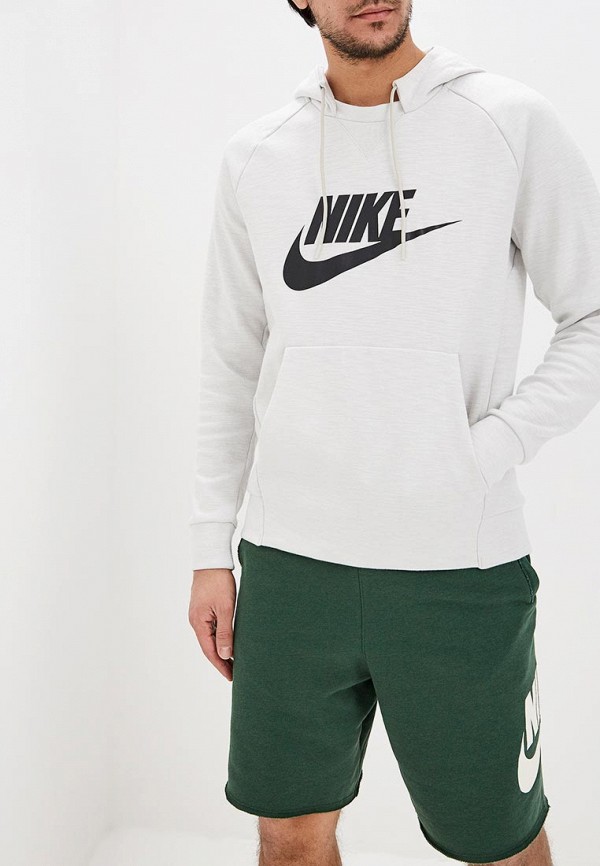

Худи Nike, SPORTSWEAR OPTIC MEN'S GRAPHIC PULLOVER HOODIE, Серый
