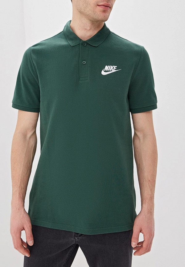 

Поло Nike, MEN'S SPORTSWEAR POLO, Зеленый