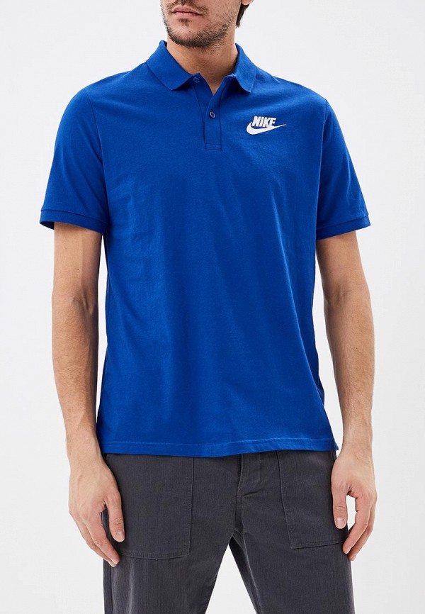 

Поло Nike, MEN'S SPORTSWEAR POLO, Синий