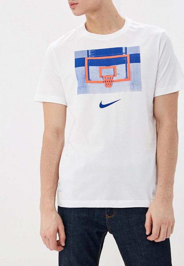 

Футболка спортивная Nike, DRI-FIT MEN'S BASKETBALL T-SHIRT, Белый