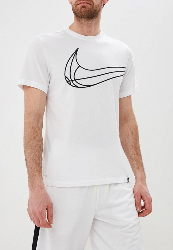 

Футболка Nike, DRI-FIT MEN'S BASKETBALL T-SHIRT, Белый