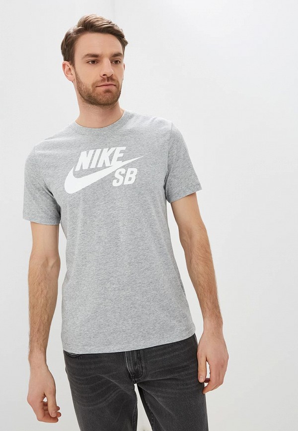 

Футболка спортивная Nike, SB DRI-FIT MEN'S SKATE T-SHIRT, Серый