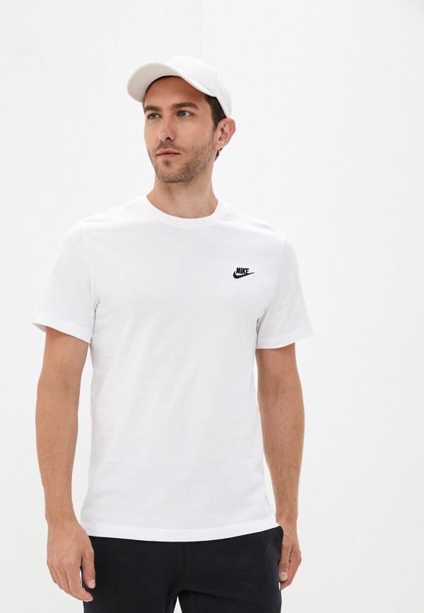 

Футболка Nike, Белый, SPORTSWEAR CLUB MEN'S T-SHIRT