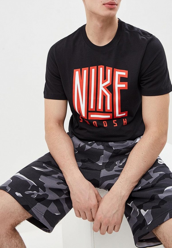 

Футболка Nike, SPORTSWEAR SWOOSH MEN'S T-SHIRT, Черный
