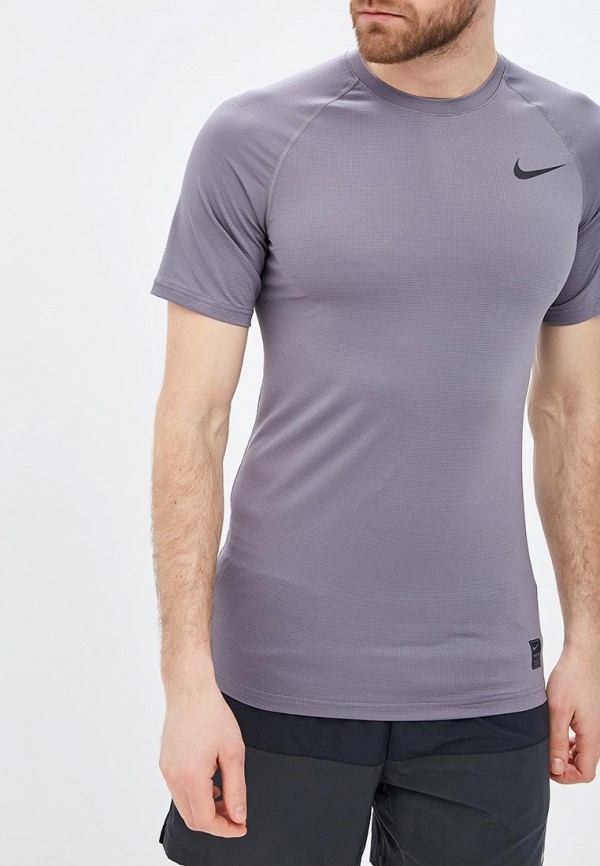 

Футболка спортивная Nike, BREATHE PRO MEN'S SHORT-SLEEVE TOP, Серый