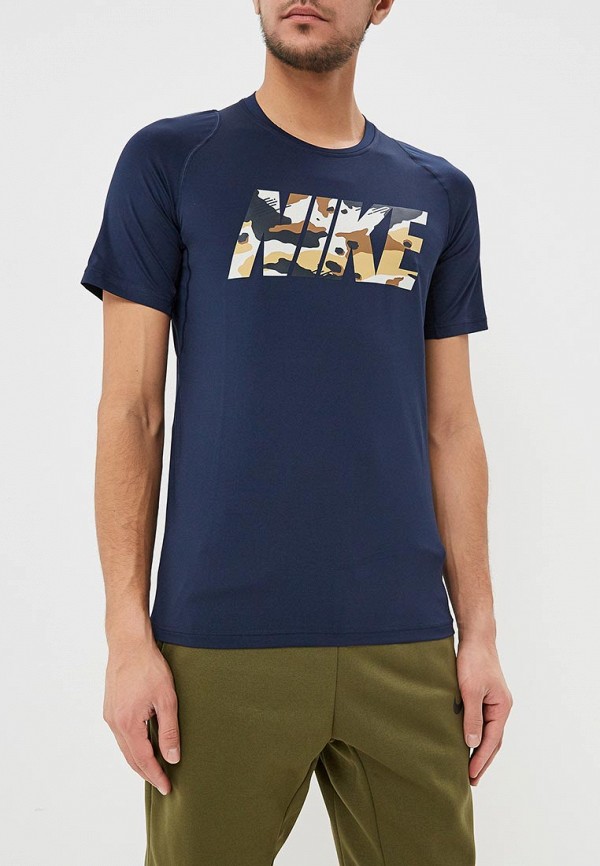

Футболка спортивная Nike, PRO MEN'S TRAINING TOP, Синий
