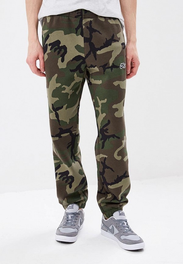 

Брюки спортивные Nike, SB ICON MEN'S CAMO PANTS, Хаки