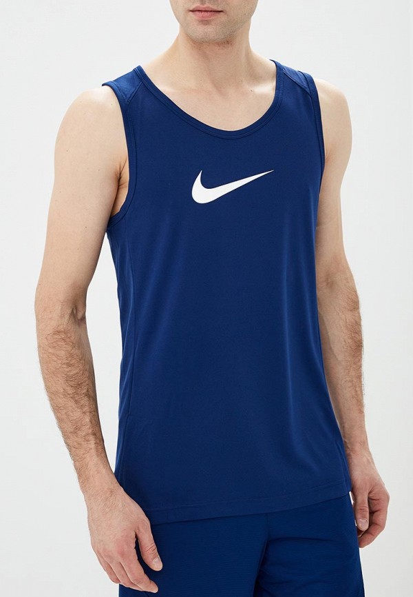 

Майка спортивная Nike, MEN'S DRY BASKETBALL TOP, Синий