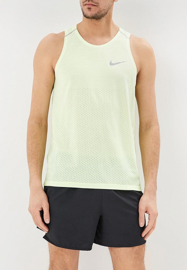 

Майка спортивная Nike, RISE 365 MEN'S RUNNING TANK, Желтый