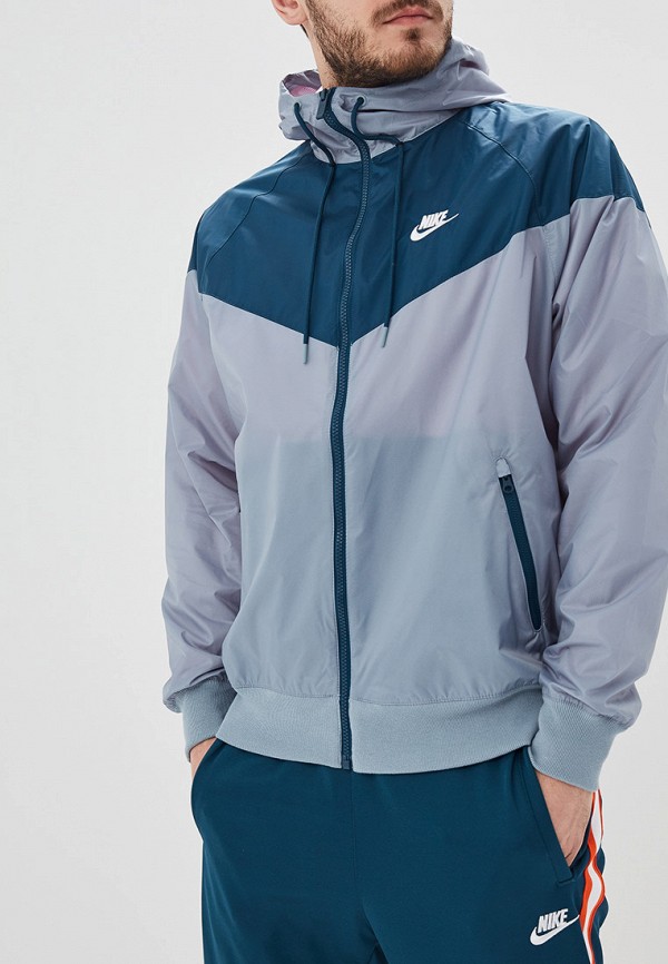 

Ветровка Nike, Серый, SPORTSWEAR WINDRUNNER MEN'S HOODED WINDBREAKER
