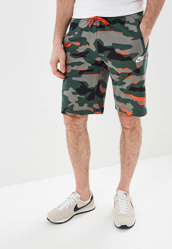 

Шорты Nike, M NSW CLUB CAMO SHORT FT, Хаки