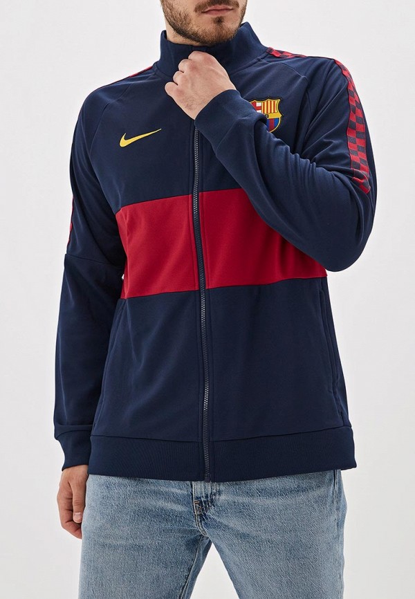 

Олимпийка Nike, Синий, FC BARCELONA MEN'S SOCCER JACKET