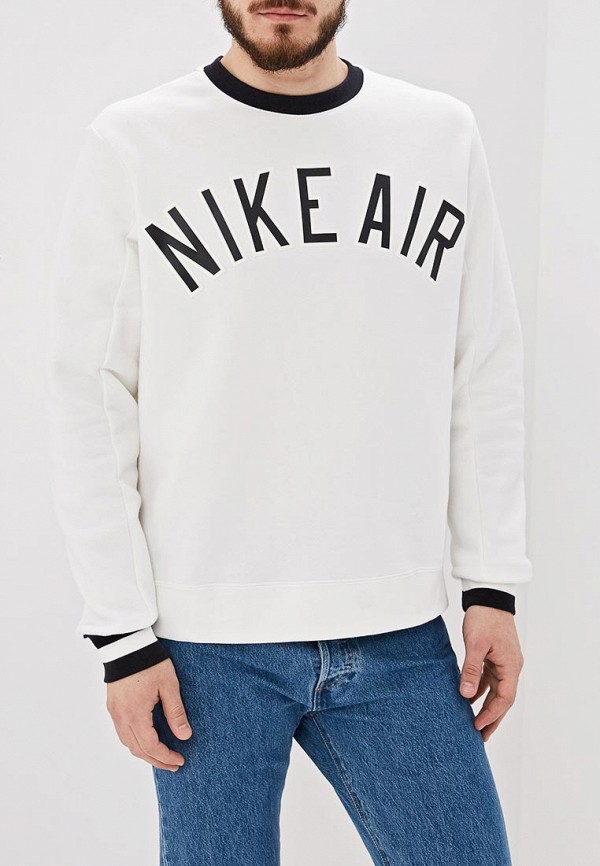 

Свитшот Nike, AIR MEN'S FLEECE CREW, Белый