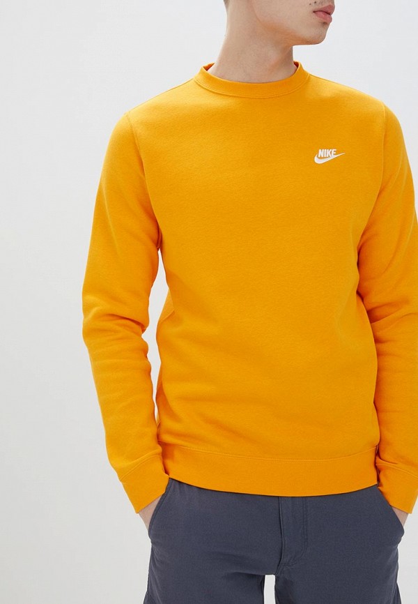 

Свитшот Nike, MEN'S SPORTSWEAR CREW, Желтый