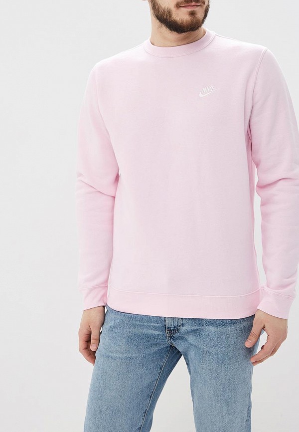 

Свитшот Nike, MEN'S SPORTSWEAR CREW, Розовый