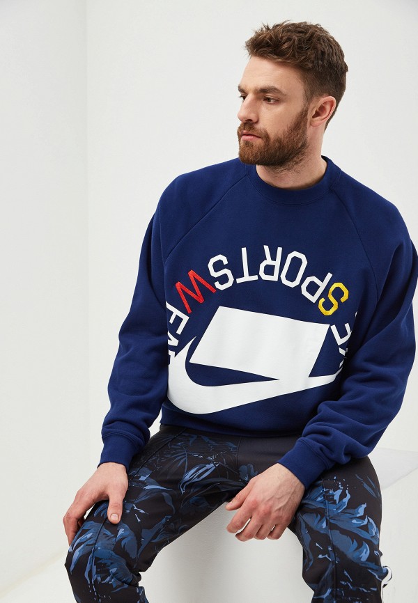 

Свитшот Nike, SPORTSWEAR NSW MEN'S CREW, Синий