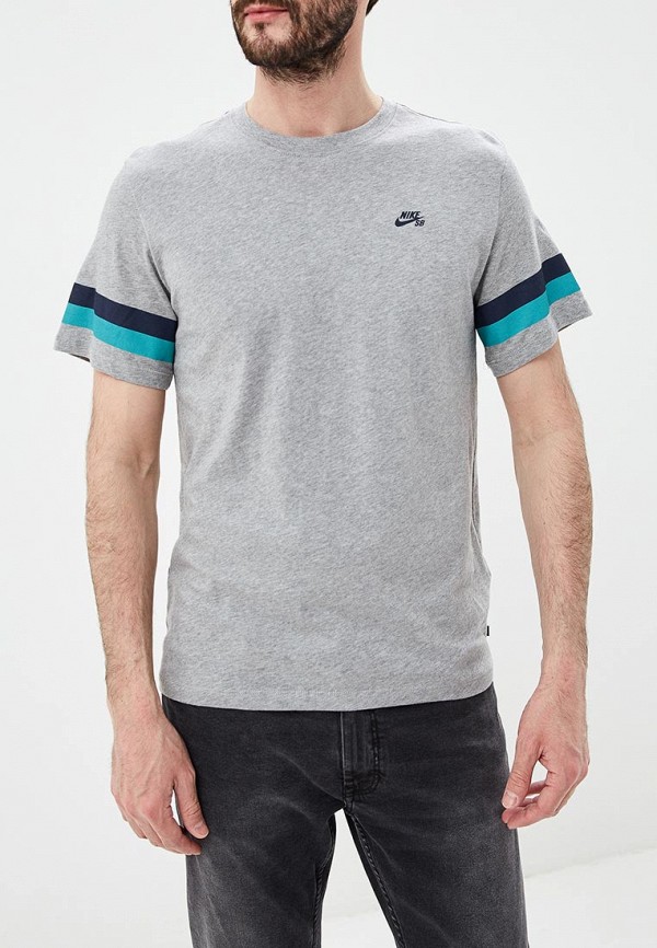 

Футболка Nike, SB MEN'S STRIPED T-SHIRT, Серый