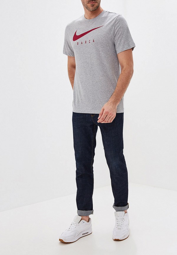 

Футболка спортивная Nike, DRI-FIT FC BARCELONA MEN'S SOCCER T-SHIRT, Серый