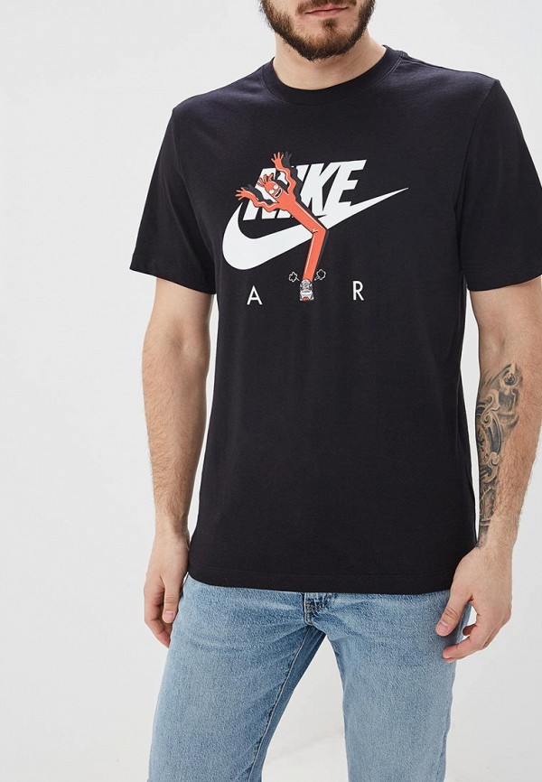

Футболка спортивная Nike, M NSW TEE SZNL AM 3, Черный