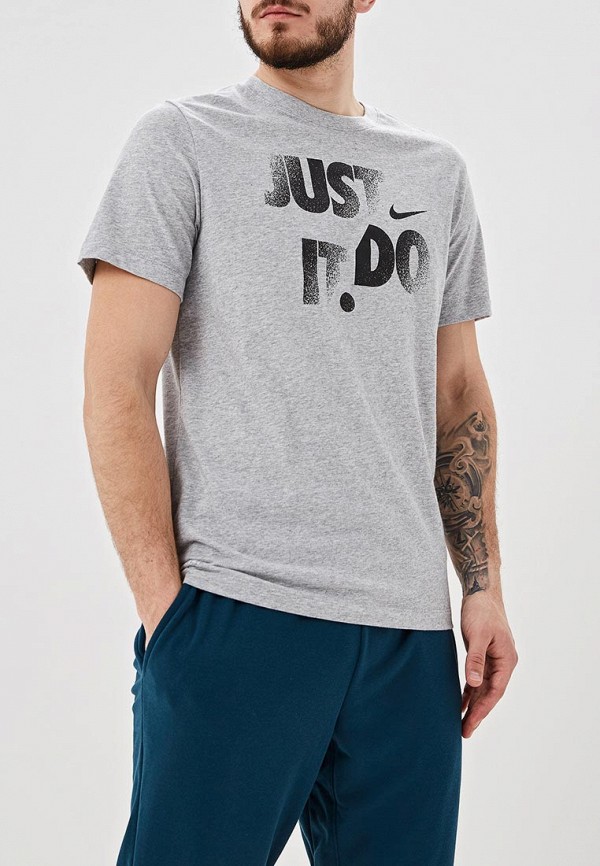 

Футболка Nike, DRI-FIT MEN'S TRAINING T-SHIRT, Серый