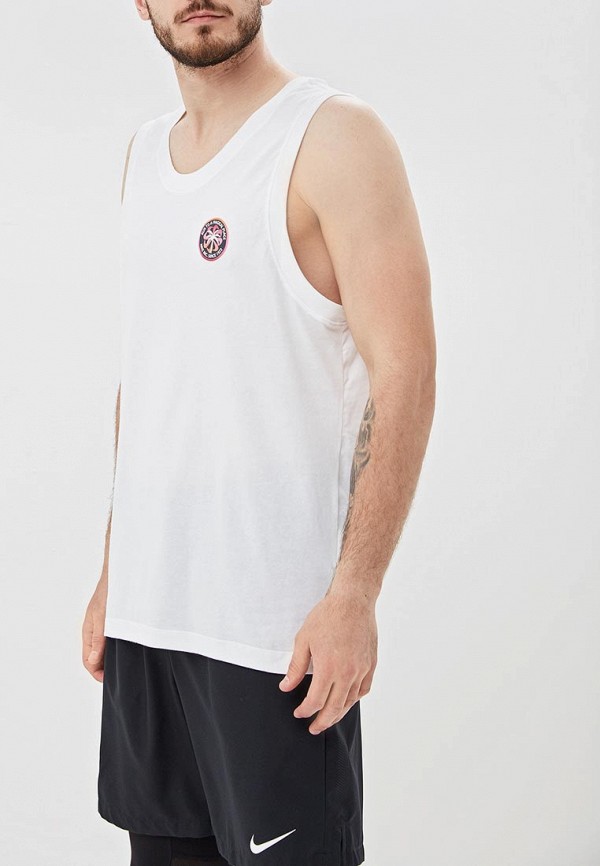 

Майка спортивная Nike, DRI-FIT WILD RUN MEN'S RUNNING TANK, Белый