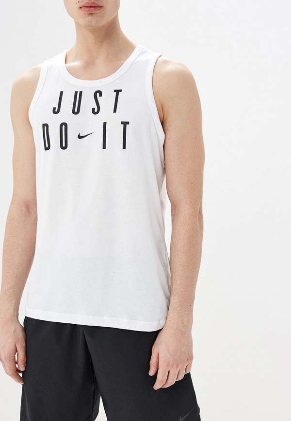 

Майка спортивная Nike, DRI-FIT MEN'S TRAINING TANK, Белый