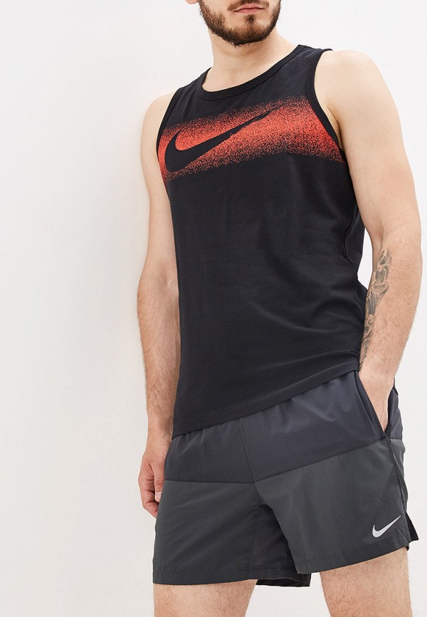 

Майка Nike, M NK DRY TANK CHALK SWOOSH, Черный