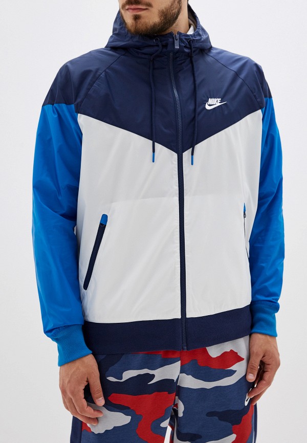 

Ветровка Nike, Синий, SPORTSWEAR WINDRUNNER MEN'S HOODED WINDBREAKER