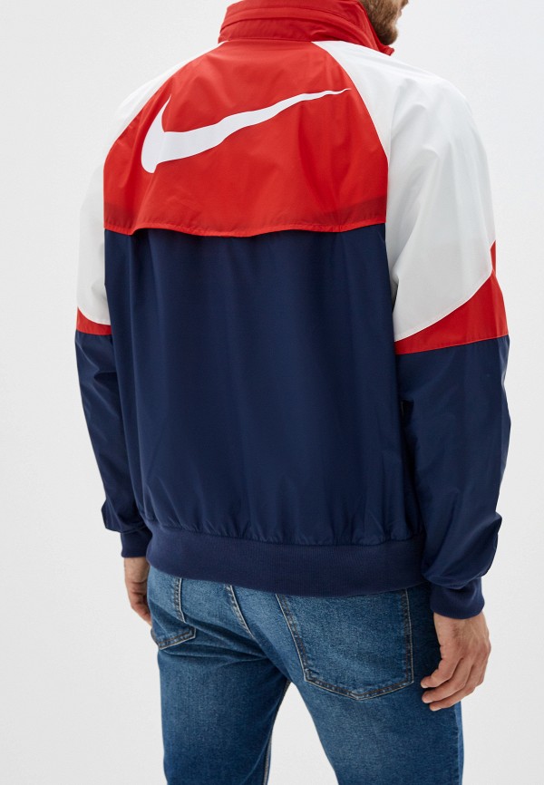 

Ветровка Nike, Синий, SPORTSWEAR WINDRUNNER MEN'S PACKABLE HOOD WINDBREAKER