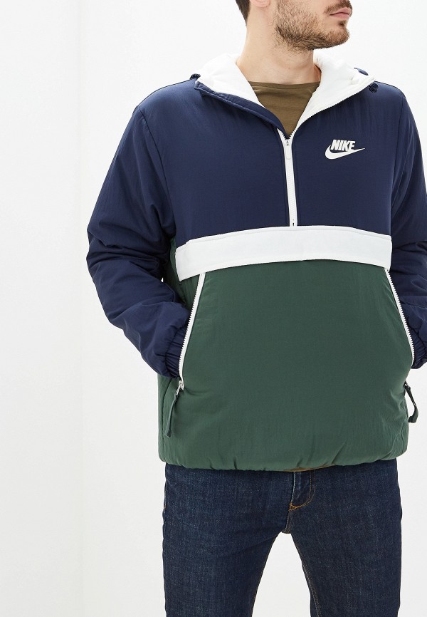 

Куртка утепленная Nike, Разноцветный, Sportswear Synthetic-Fill Men's 1/2-Zip Hooded Jacket