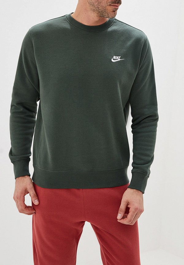 

Свитшот Nike, Зеленый, SPORTSWEAR CLUB MEN'S CREW