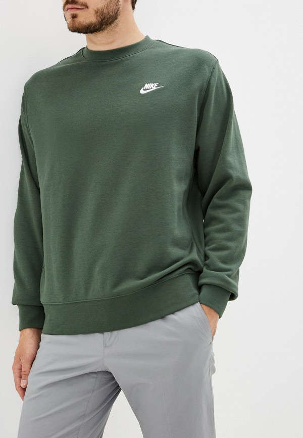 

Свитшот Nike, Зеленый, SPORTSWEAR CLUB MEN'S FRENCH TERRY CREW