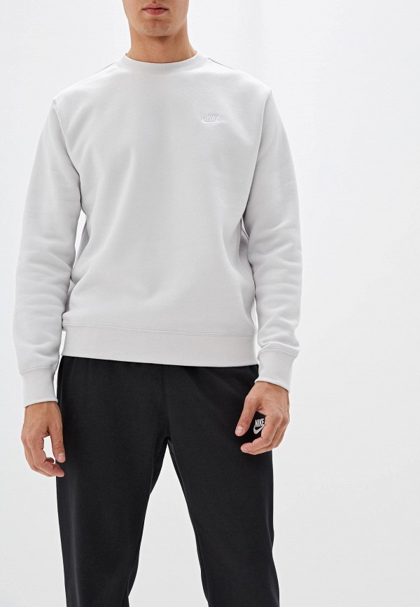 

Свитшот Nike, Серый, Sportswear Club Men's Crew
