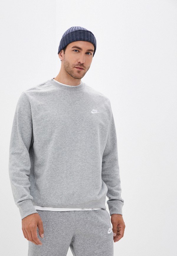 

Свитшот Nike, Серый, SPORTSWEAR CLUB MEN'S FRENCH TERRY CREW