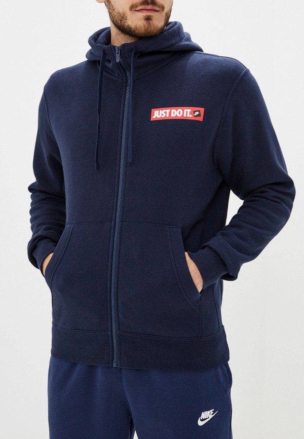 

Толстовка Nike, Синий, SPORTSWEAR MEN'S JDI FULL-ZIP HOODIE