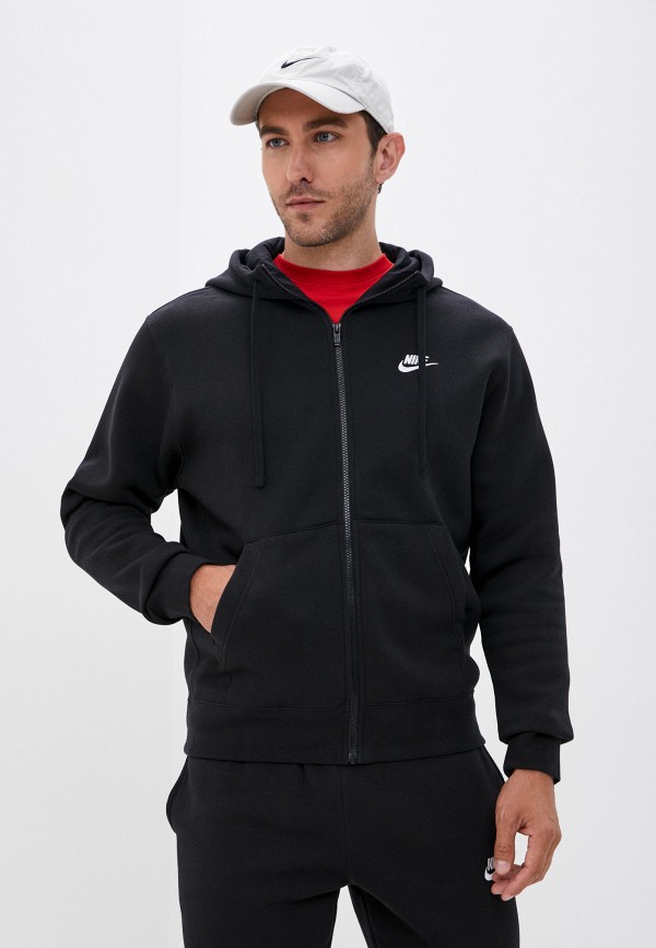 

Толстовка Nike, Черный, SPORTSWEAR CLUB FLEECE MEN'S FULL-ZIP HOODIE