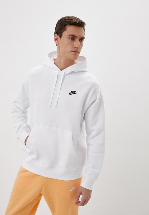

Худи Nike, Белый, SPORTSWEAR CLUB FLEECE MEN'S PULLOVER HOODIE