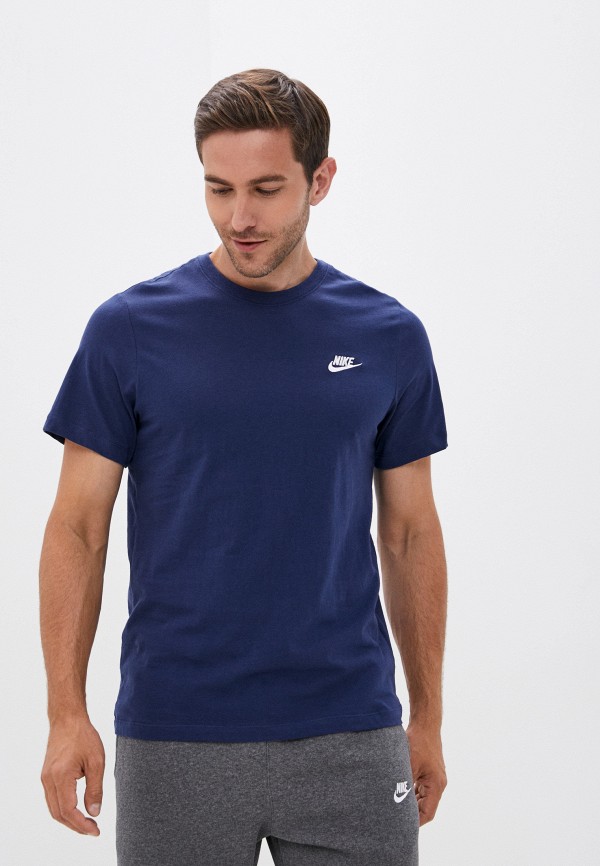 

Футболка Nike, Синий, SPORTSWEAR CLUB MEN'S T-SHIRT
