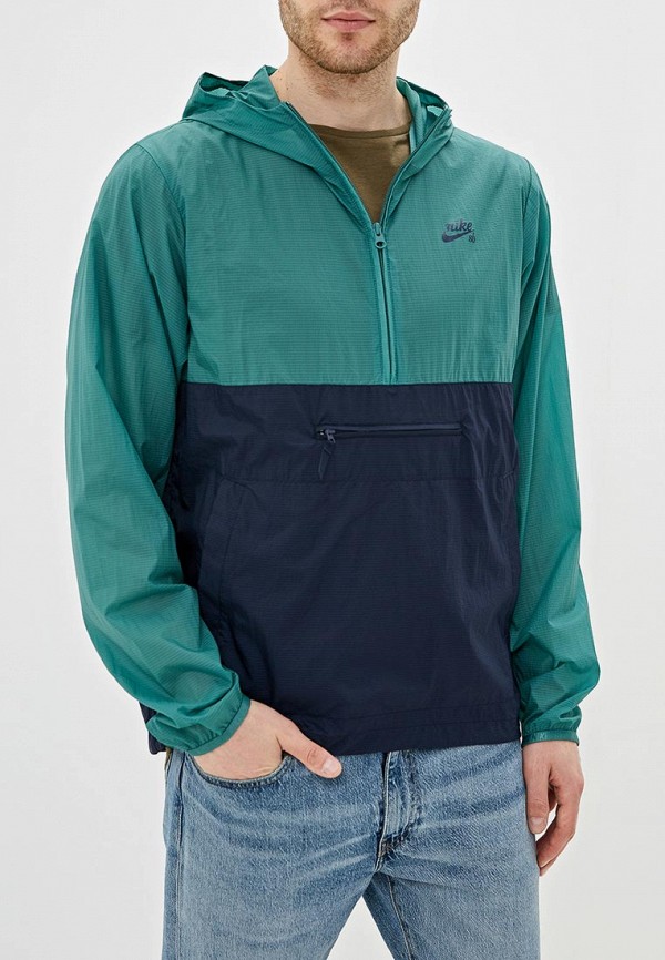 

Ветровка Nike, Зеленый, SB MEN'S SKATE ANORAK JACKET