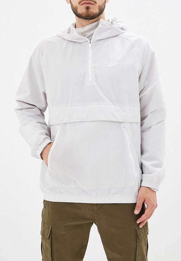

Ветровка Nike, Серый, SPORTSWEAR HOODED WOVEN ANORAK