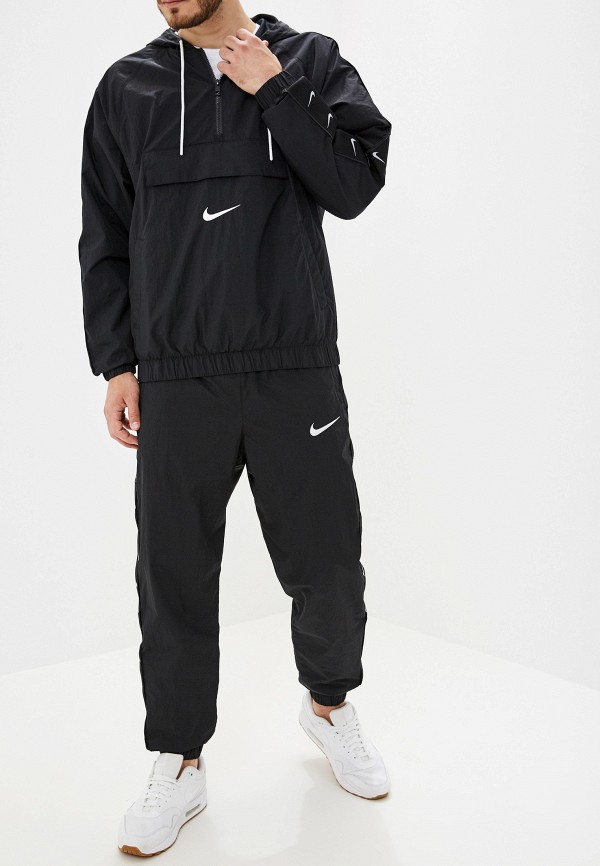 

Ветровка Nike, Черный, SPORTSWEAR SWOOSH MEN'S WOVEN JACKET