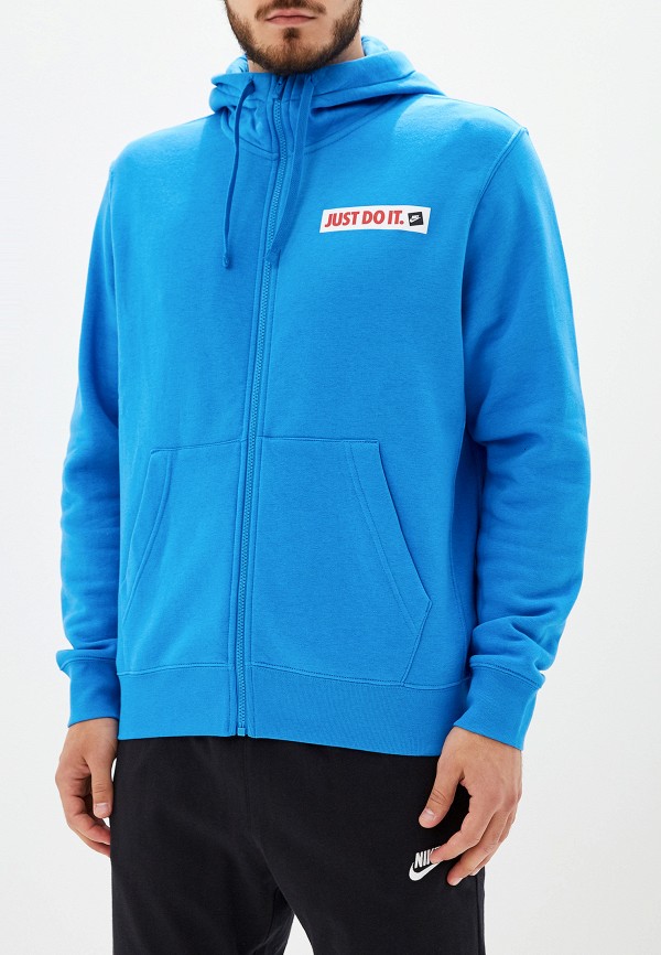 

Толстовка Nike, Голубой, SPORTSWEAR MEN'S JDI FULL-ZIP HOODIE