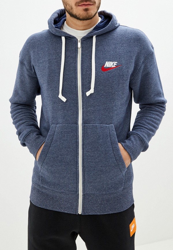 

Толстовка Nike, Синий, Sportswear Heritage Men's Full-Zip Hoodie
